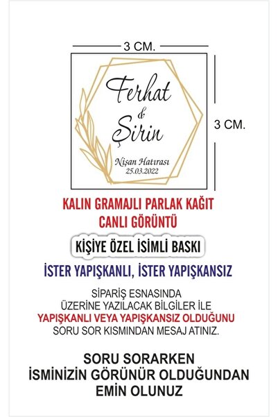 Liva Etiket Söz Nişan Kına Düğün Bebek Doğum Şişe Ve Magnet Etiketleri Sticker