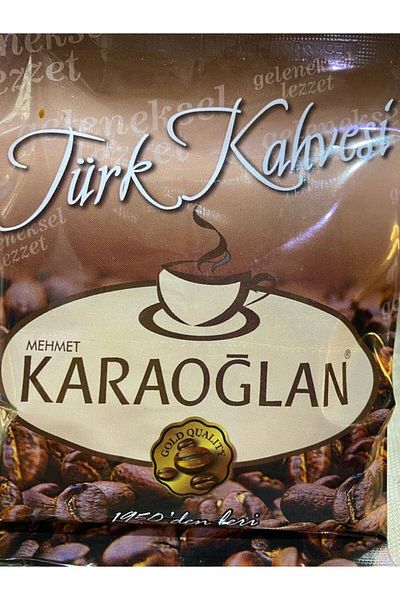 KARAOĞLAN KAHVE Coffee Color Simav Karaoğlan - with Plenty of Foams, 100 g