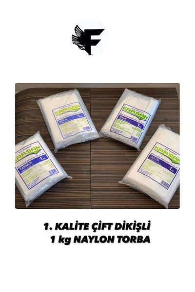 FİGANLAR 1st quality hygienic thick odorless Nylon Bag Grocery Bag 20x30 cm 1 kg