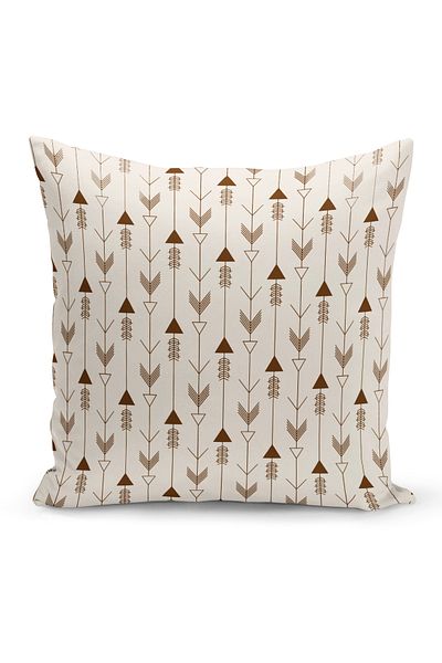Bertille Home Nordic Series Double Sided Digital Printed Throw Pillow Case (Scandinavian Cushion Cover)