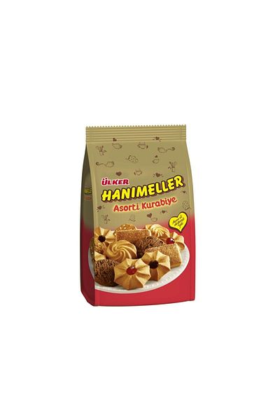 Ülker Hanımeller Mixed Bag Biscuit 150Gr X 12 Pieces