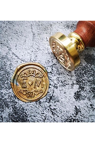 budigift Isim Baş Harfleri Mum Mühür