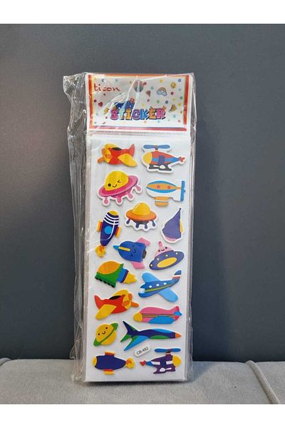 Ticon 17*20 Adeт Planner Daily Educational and Entertaining Sticker - For Flying Vehicles