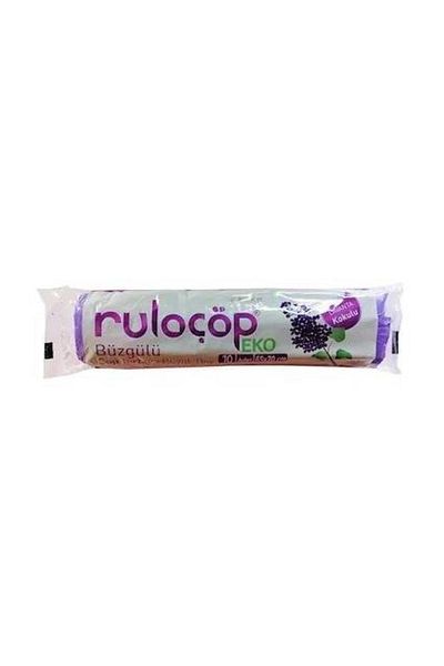 Ruloçöp Drawstring Garbage Bag Medium Size Lavender Scented Garbage Roll - 5 Pack