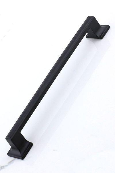 Badem10 Gama 160 Mm Mâner Negru Mobilier Metal Sertar Bucătărie Dulap Dulap Capac Mânere Mâner 16 Cm