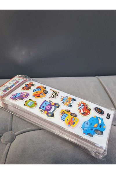 Ticon 11*20 Pieces Planner, Educational and Curving Sticker for Racing Cars