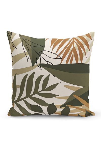 Bertille Home Σειρά Minimalist Digital Printed Κάλυμμα μαξιλαριού διπλής όψης
