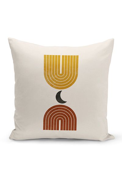 Bertille Home Σειρά Minimalist Digital Printed Κάλυμμα μαξιλαριού διπλής όψης