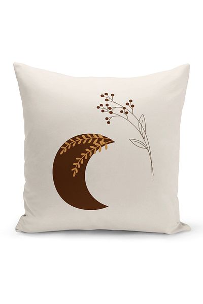 Bertille Home Σειρά Minimalist Digital Printed Κάλυμμα μαξιλαριού διπλής όψης