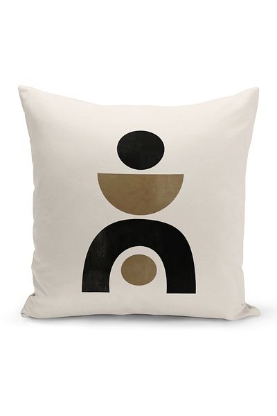 Bertille Home Σειρά Minimalist Digital Printed Κάλυμμα μαξιλαριού διπλής όψης