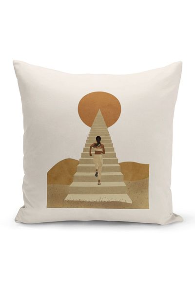 Bertille Home Σειρά Minimalist Digital Printed Κάλυμμα μαξιλαριού διπλής όψης