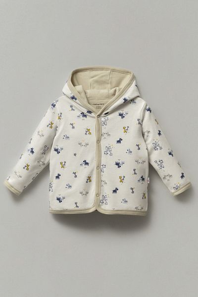 Mother Love Hooded Long Sleeve Baby Cardigan