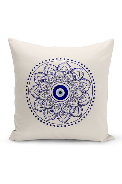 Bertille Home Κάλυμμα μαξιλαριού Evil Eye (Κάλυμμα μαξιλαριού για το κακό μάτι)