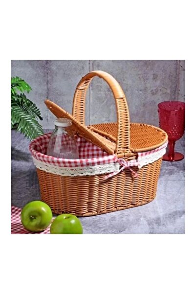 Kosova Spt134 Hasır Oval Piknik Sepeti