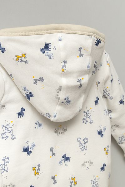 Mother Love Hooded Long Sleeve Baby Cardigan
