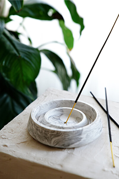 sin istanbul Minimal Palo Santo Tütsülük Mermer Desen