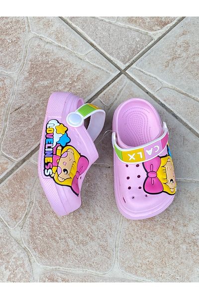 Calx Sandale de lux cu talpă ușoară, anti-alunecare, papuci, piscină, plajă, creșă, școală