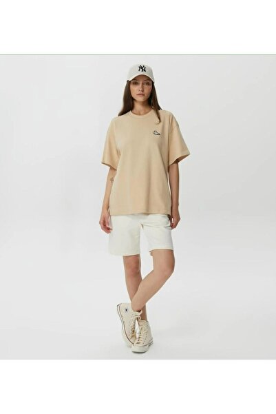 Converse Go-To Embroidered Star Chevron Fleece Unisex Krem Şort