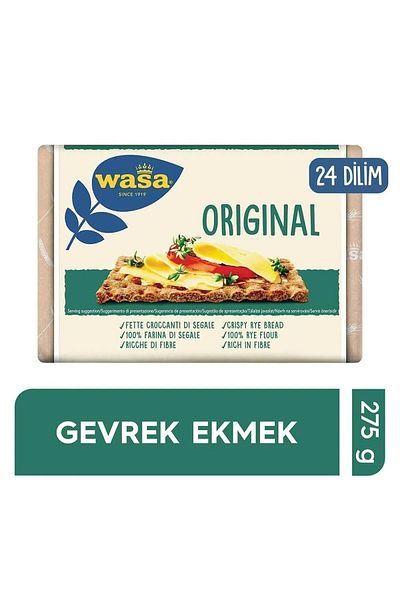 Wasa Original Plain Crisp Bread - 4 Pieces 275g