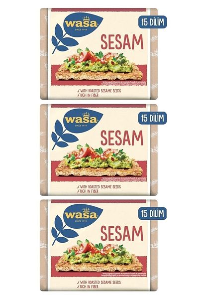 Wasa Sesame - Sesame Crisp Bread 3 Pieces 200g