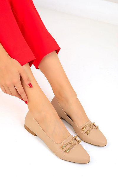 SOHO Nude Women's Ballerinas - 19443 Model