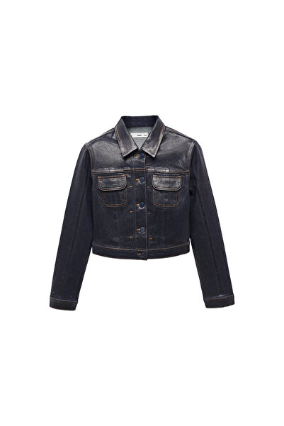 MANGO Woman Açık Denim Kadın  Ceket 67093697