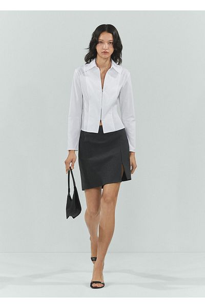 MANGO Woman 67053697   Cămașă de damă model albă