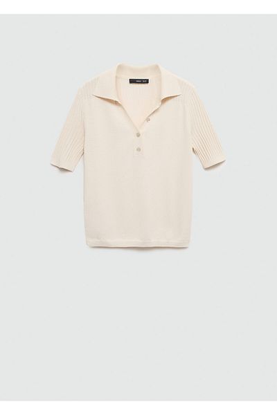 MANGO Přírodní dámský svetr57040367