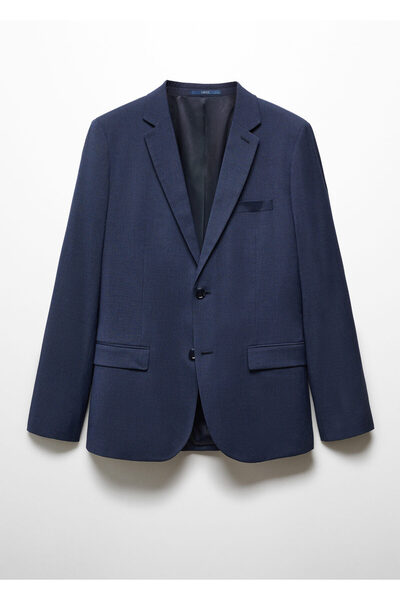 MANGO Woman Mürekkep Rengi Erkek  Blazer Ceket 67140624