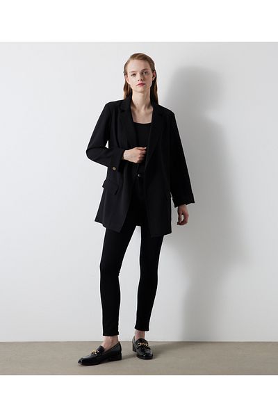 İpekyol Black Woven Jacket