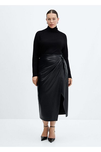 MANGO Woman Women's Black Sweater - Model67110462