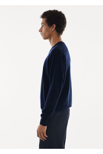 MANGO Marineblauer Pullover für Herren -67110657
