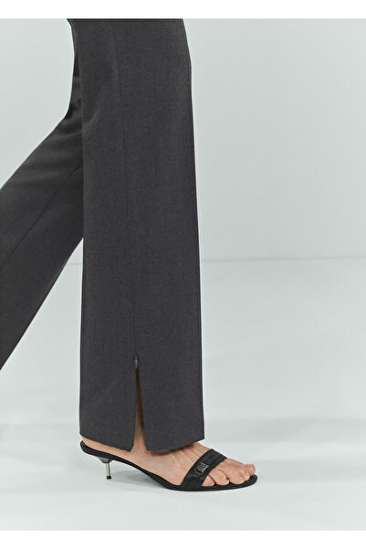MANGO Woman Açık Gri Kadın  Pantolon 67093695
