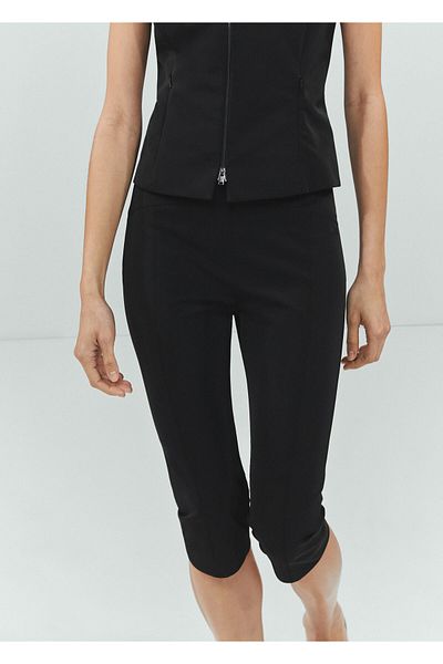 MANGO Woman Women's Black Tights - Model 67043697