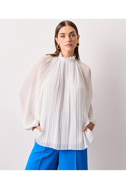 İpekyol White Woven Shirt