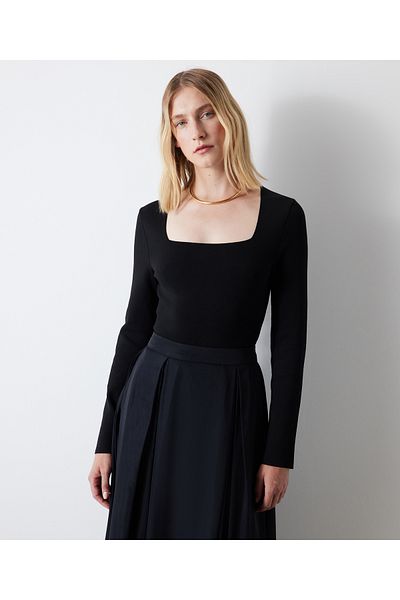 İpekyol Black Woven Skirt