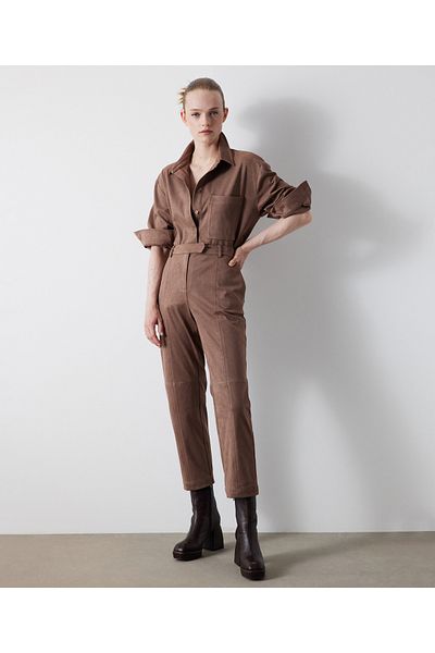 İpekyol Brown Woven Trousers