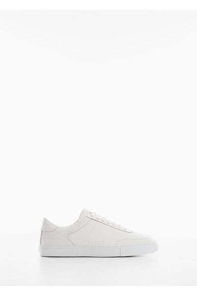 MANGO Man Herren Sneaker Weiß -47065838