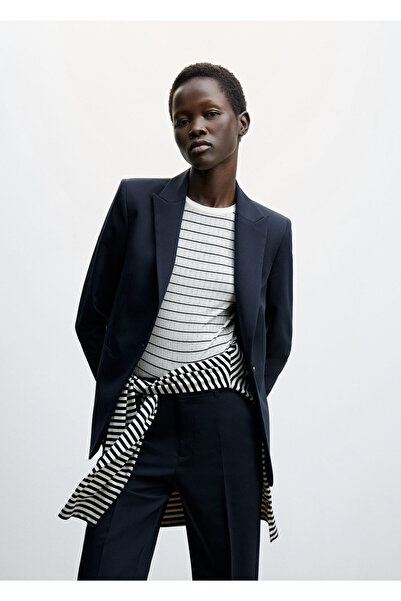 MANGO Woman Hellblaue Damenhose -47050033