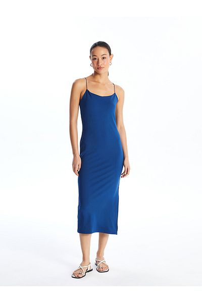 LC Waikiki U-Neck Straight Strap Women's Dress
