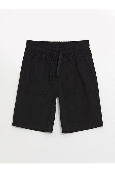 LC Waikiki Boy's Linen Blended Elastic Waist Shorts
