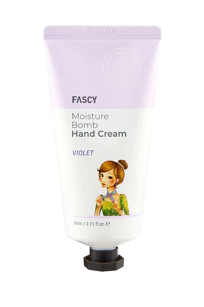 FASCY Lavender Water Hand Cream 80 ml – Moisture Bomb, Nourishing & Brightening Intensive Care
