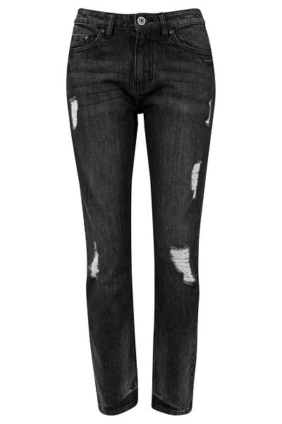 Urban Classics Damen Bayan Boyfriend Kot Pantolon