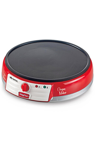 ARIETE Party Time Kırmızı Krep Makinesi