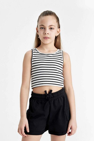 DeFacto Crew Neck Girls' Tank Top - Z7814a623hs