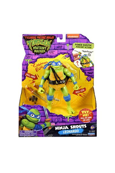NINJA TURTLES شخصيات الأكشن الفاخرة من تي إم إن تي ليوناردو 83350
