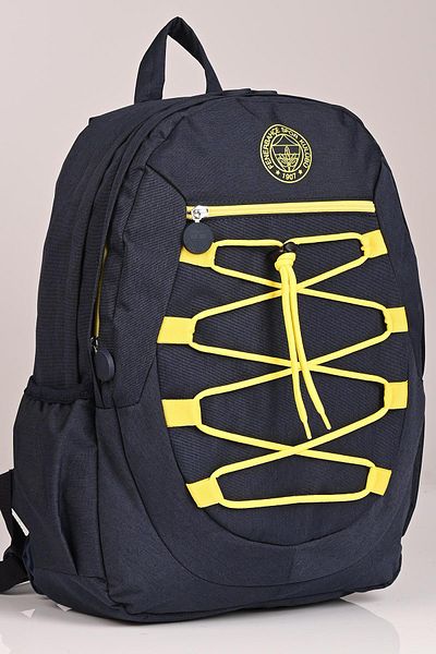Fenerbahçe 24708 Model Licensed Navy Blue School Backpack - Cord Detailed