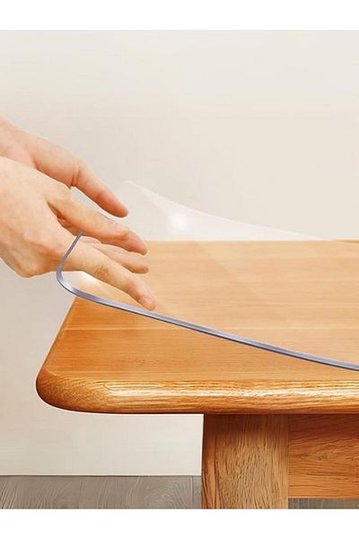 vexillum 1.3mm Thick Premium Pvc Tablecloth - Clear, Odorless and Protective