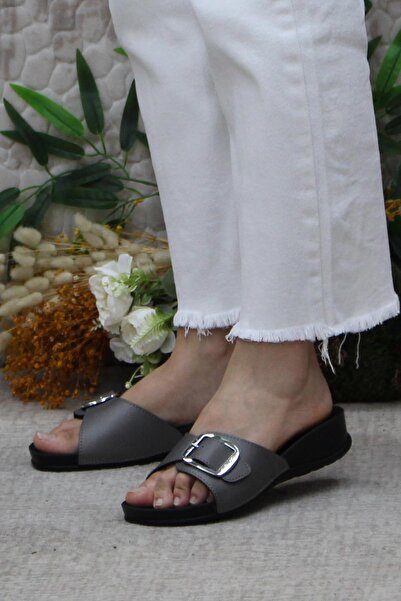 Ceyo Oliva-8 Platinum - Γυναικείες άνετες ορθοπεδικές παντόφλες