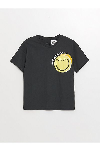 LC Waikiki Baby Boy - LCW Crew Neck Printed T-Shirt